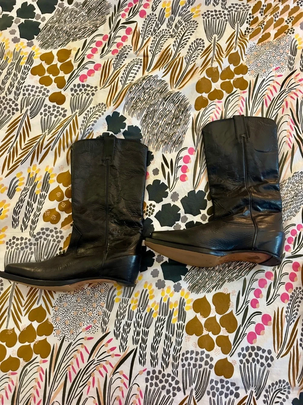 Maison Martin Margiela Black Leather “heel-less” Boots - Picture 2 of 5